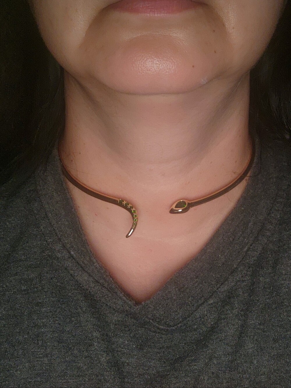 Jane Win Snake Protect neck cuff